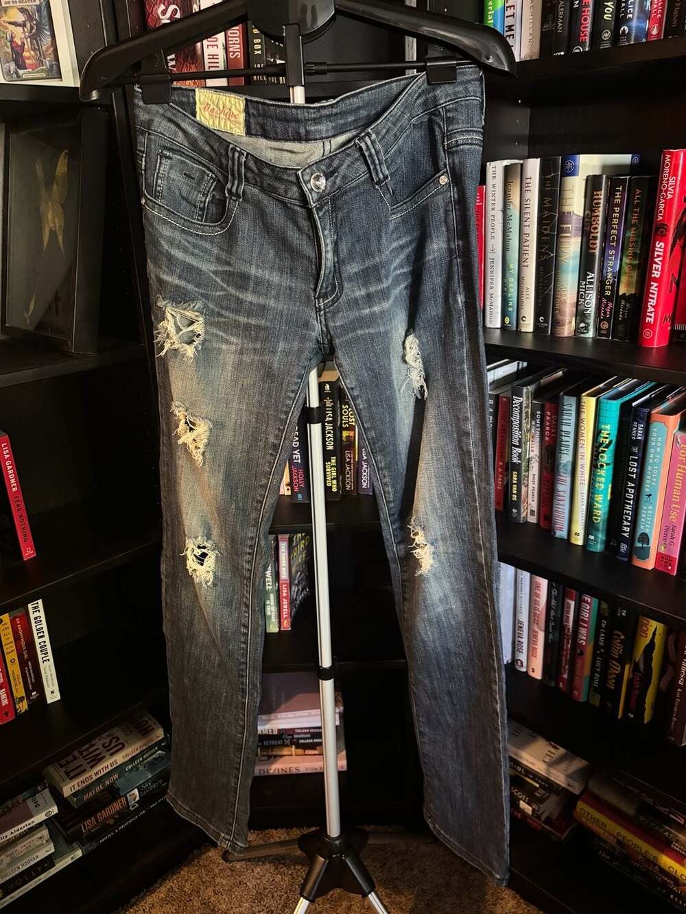 Machine Nouvelle Mode Jeans Size 31 Blue Denim